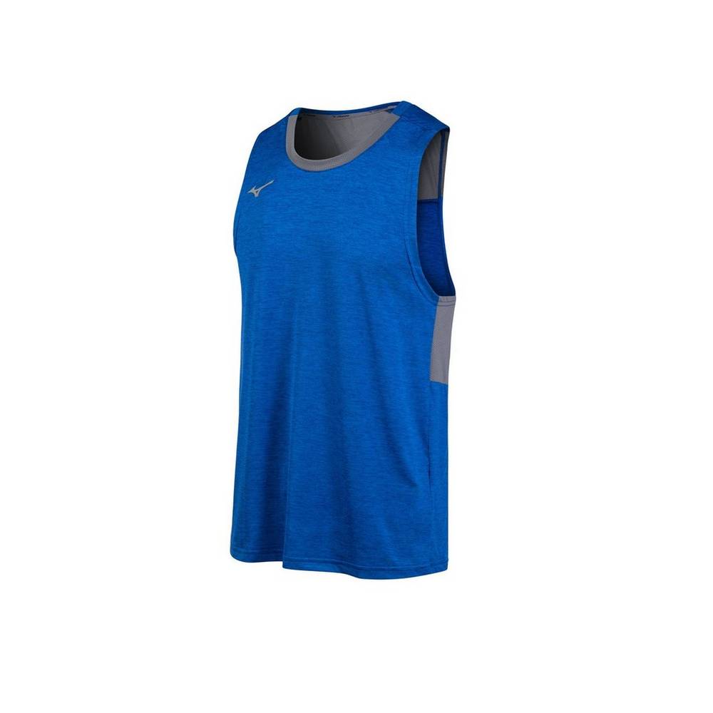 Camiseta De Tirantes Mizuno Alpha Hombre Azul Real España TVNC-04527